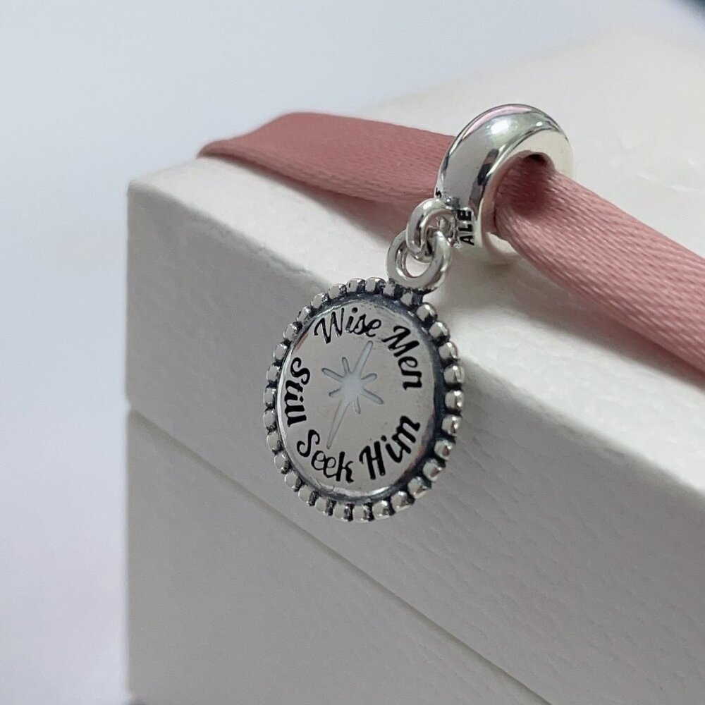 Pandora Wise Men Still Seek Him Charm "A Grace Family Christmas"Charm Pendant